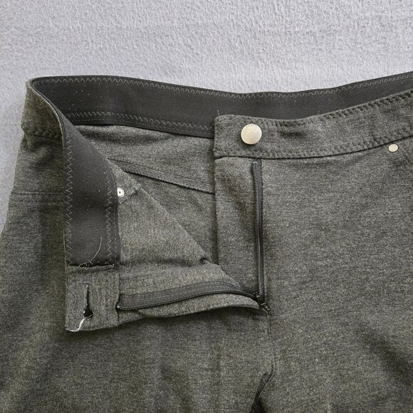 Chico's Women .5 US S/6 Dark Gray Straight Leg Stretch Pants - Picture 5 of 12